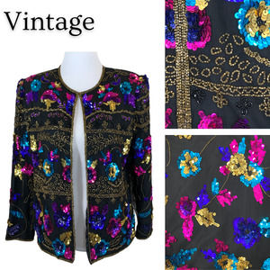 Y2K Sequin Top Evening Cocktail Holiday Party Christmas New Years Winter Wedding